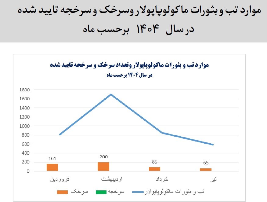 امسال این دو شهر بیشترین مبتلایان سرخک را داشتند | ۳۵ درصد مبتلایان کودکان زیر یک سال