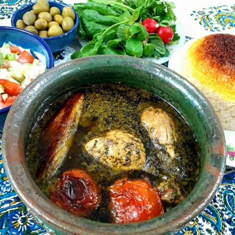 طرز تهیه خورشت سبزه تابیران ؛ غذای فراموش شده شرق گیلان