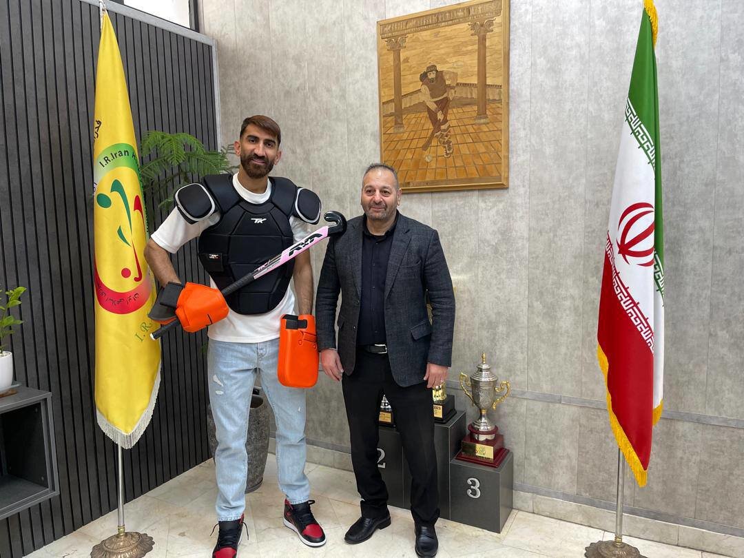 بیرانوند دروازهبان تیم ملی هاکی میشود! + عکس