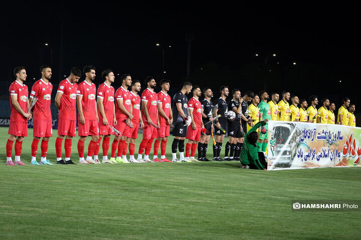 تصاویر بازی فوتبال پرسپولیس ۱-۱ فجرسپاسی