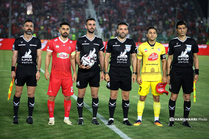 تصاویر بازی فوتبال پرسپولیس ۱-۱ فجرسپاسی