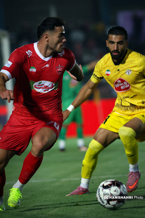 تصاویر بازی فوتبال پرسپولیس ۱-۱ فجرسپاسی