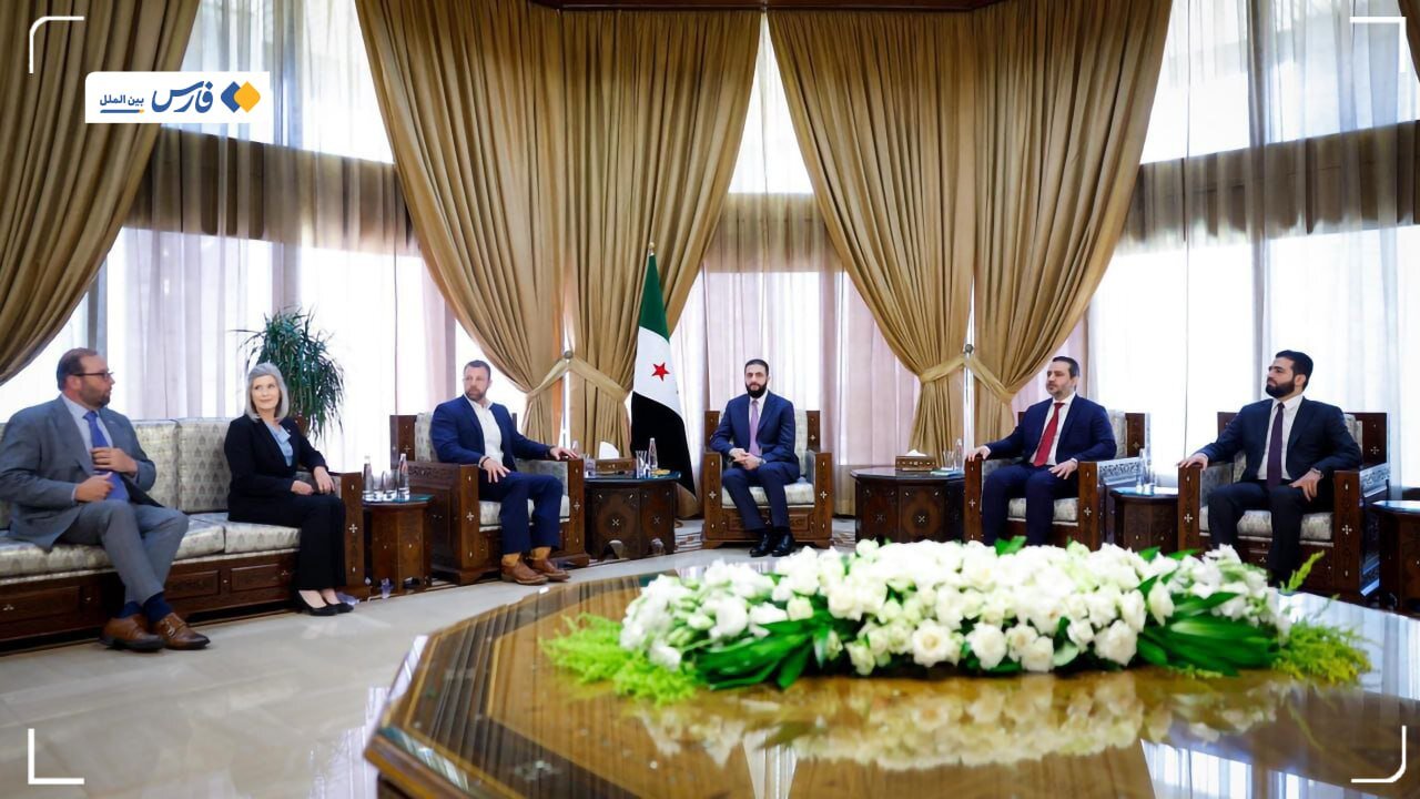 استقبال جولانی از هیأت آمریکایی در سوریه | تصاویر