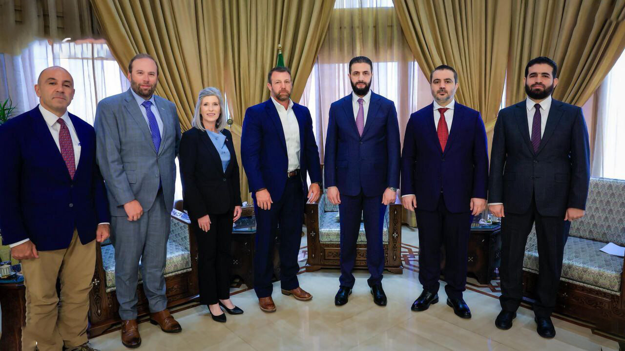 استقبال جولانی از هیأت آمریکایی در سوریه | تصاویر