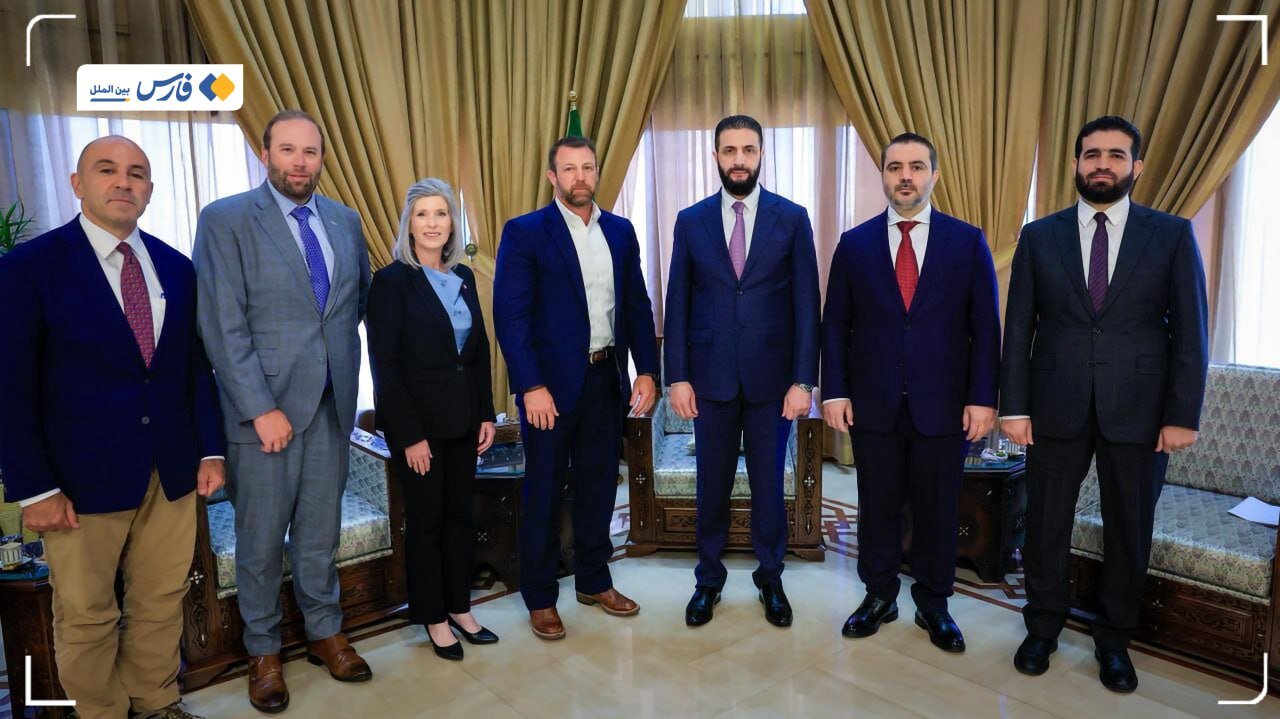 استقبال جولانی از هیأت آمریکایی در سوریه | تصاویر