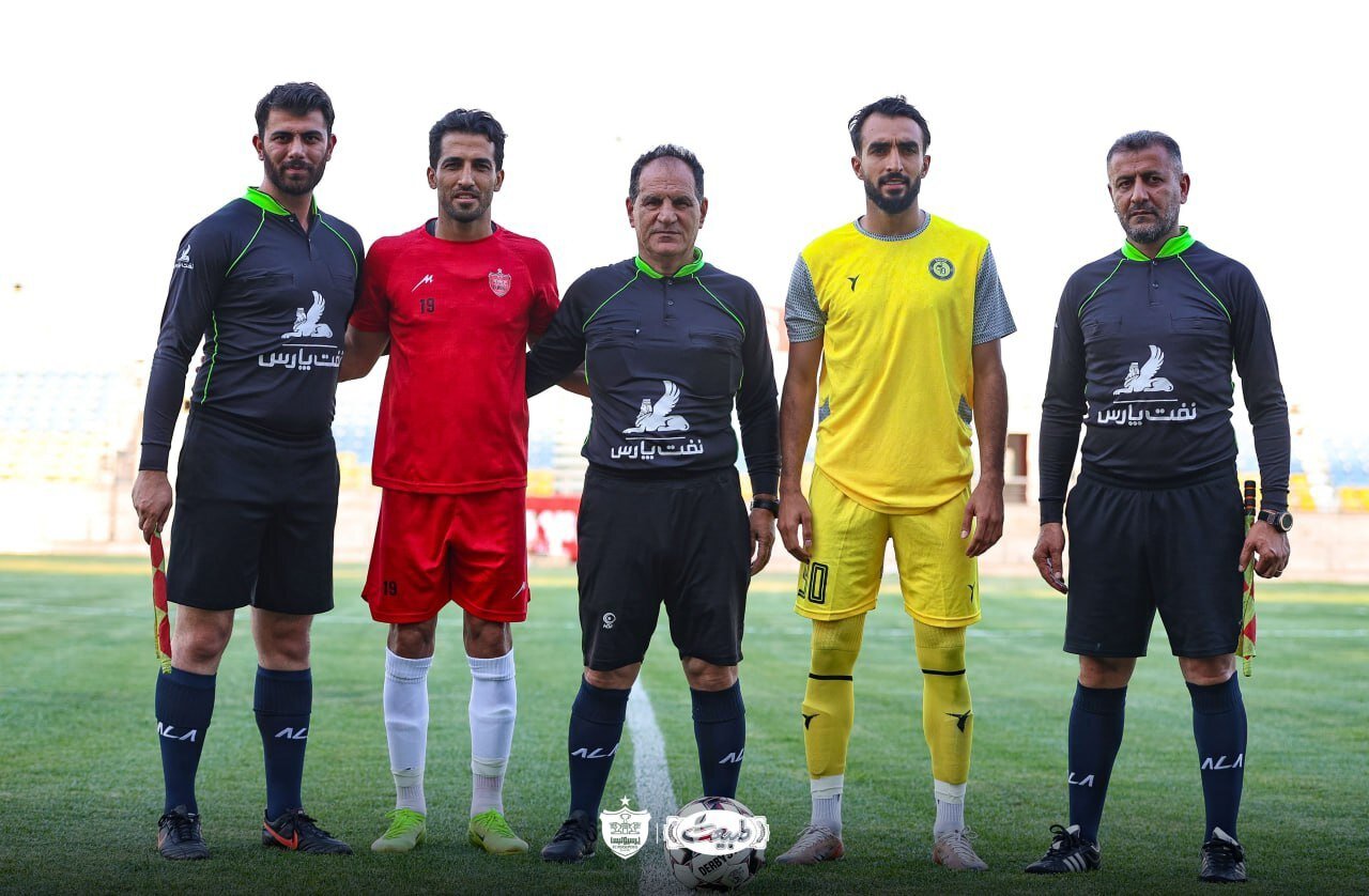 بازیکنی که با بازوبند کاپیتانی به پرسپولیس برگشت + عکس | تصمیم هاشمیان تغییر کرد؟