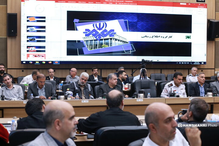 برپایی جلسه ستاد مدیریت بحران با حضور وزیر کشور