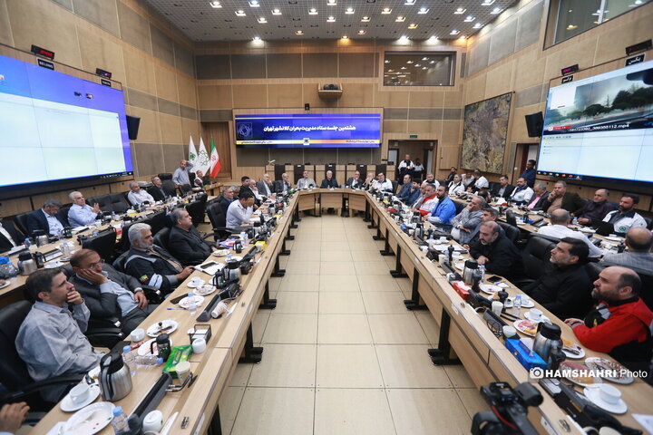 برپایی جلسه ستاد مدیریت بحران با حضور وزیر کشور