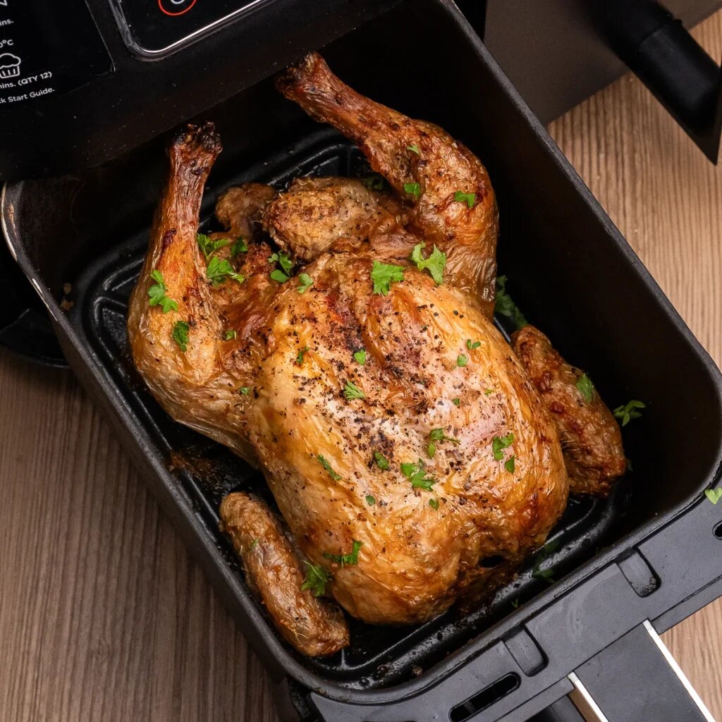 رازهای مهم خشک نشدن مرغ کامل در هواپز