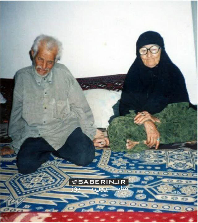 تصاویر کمتر دیده شده از پدر و مادر شهید حاج قاسم سلیمانی