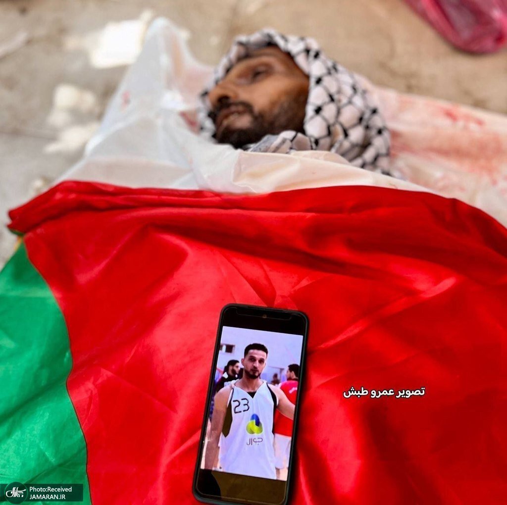 شهادت بسکتبالیست سابق فلسطینی در غزه | تصاویر