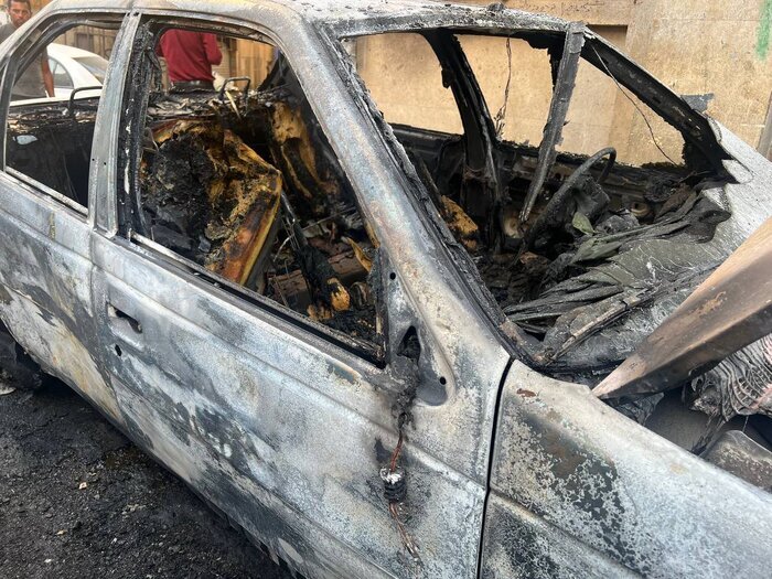 آتش‌سوزی چهار دستگاه خودرو در تهران + جزئیات و تصاویر