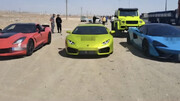 پایان نمایش لاکچری و بستن جاده برای اینستاگرام + فیلم