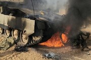 ‌انهدام ۳ تانک مرکاوای اسرائیل در عملیات مشترک سرایاالقدس و قسام + ویدئو