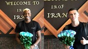 جنپو و آسانی وارد تهران شدند + ویدئو