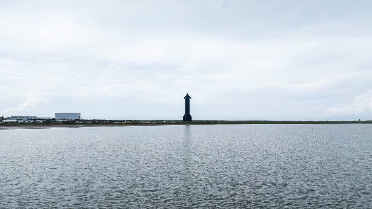 لغو دهمین پرتاب استارشیپ در لحظات پایانی به دلیل نشتی اکسیژن | تصاویر