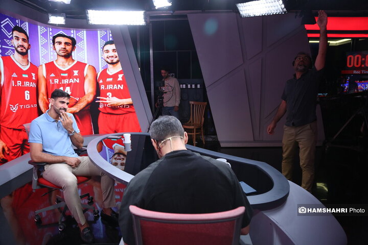 رودررو با کاپیتان تیم ملی بسکتبال