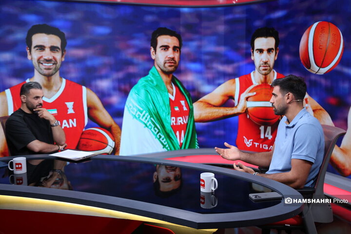 رودررو با کاپیتان تیم ملی بسکتبال