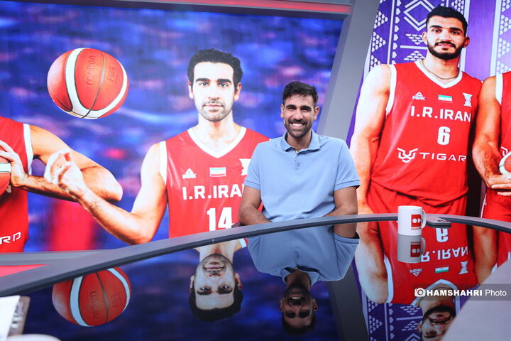 رودررو با کاپیتان تیم ملی بسکتبال
