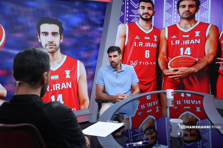 رودررو با کاپیتان تیم ملی بسکتبال