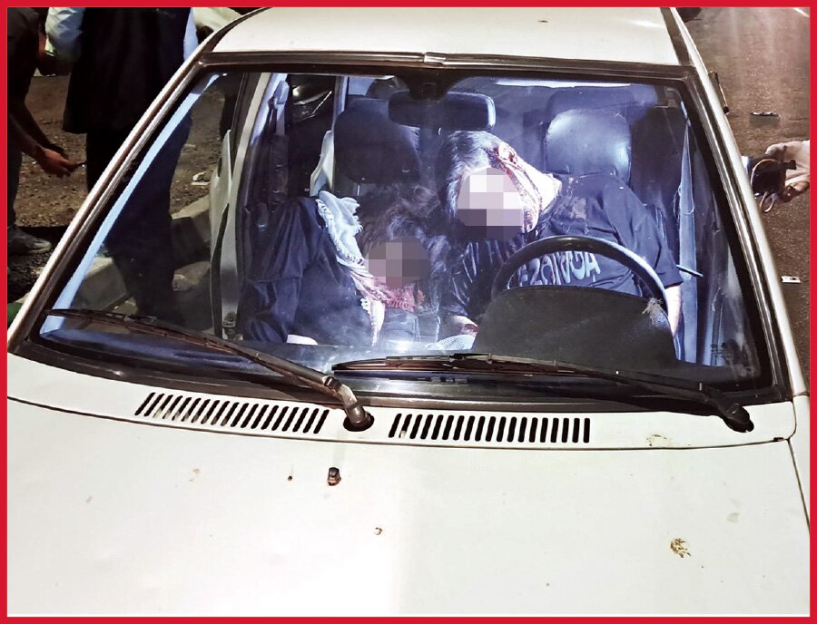 جنایت عاشقانه یک مرد | قتل همسر و خودکشی با شلیک گلوله | عکس ۱۸+