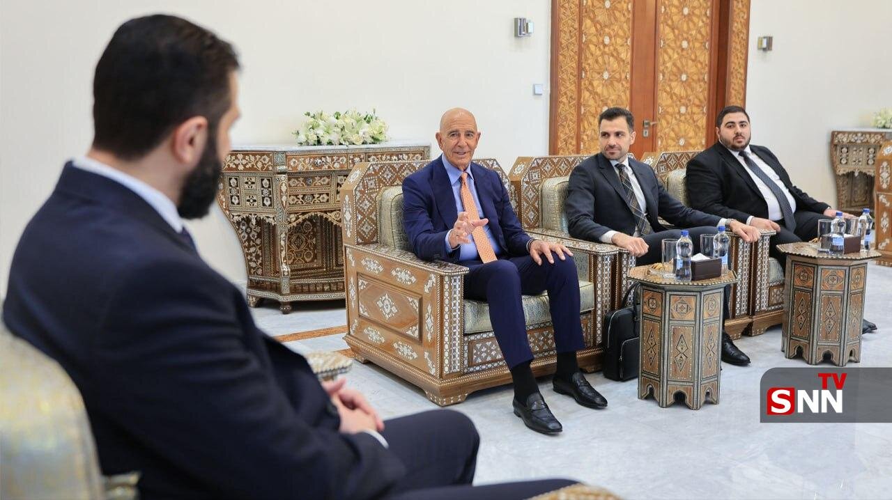 دیدار و گفت و گوی سناتورهای آمریکایی با جولانی | تصاویر