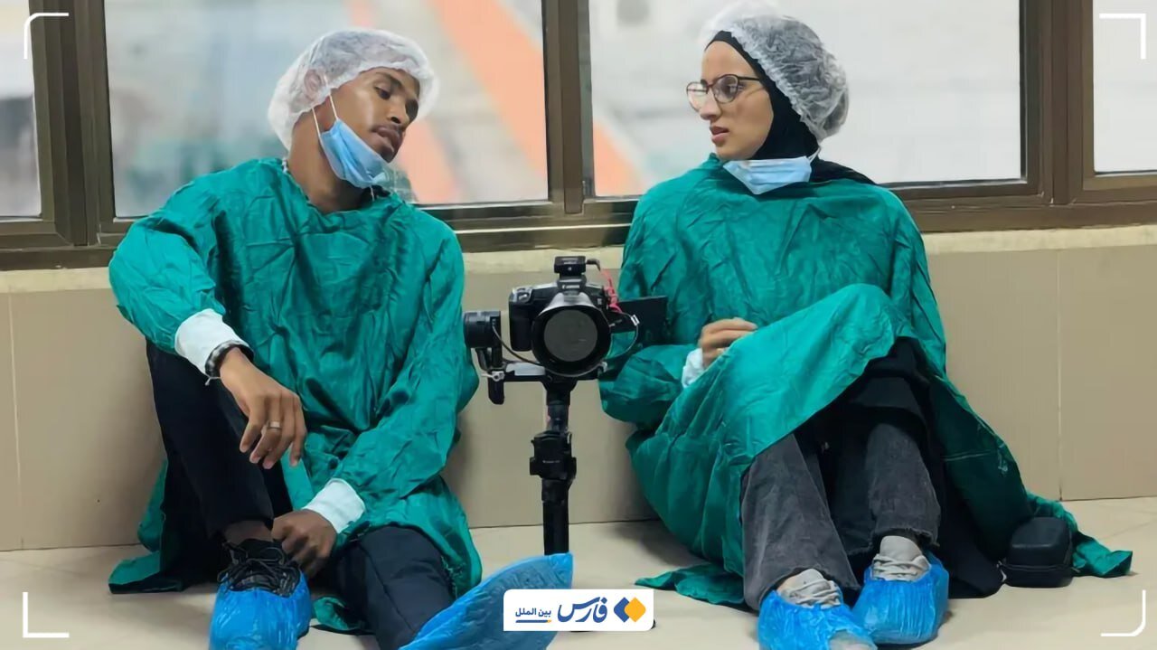 عکاس غزهای که به جای لباس دامادی کفن به تن کرد + ویدئو و تصاویر