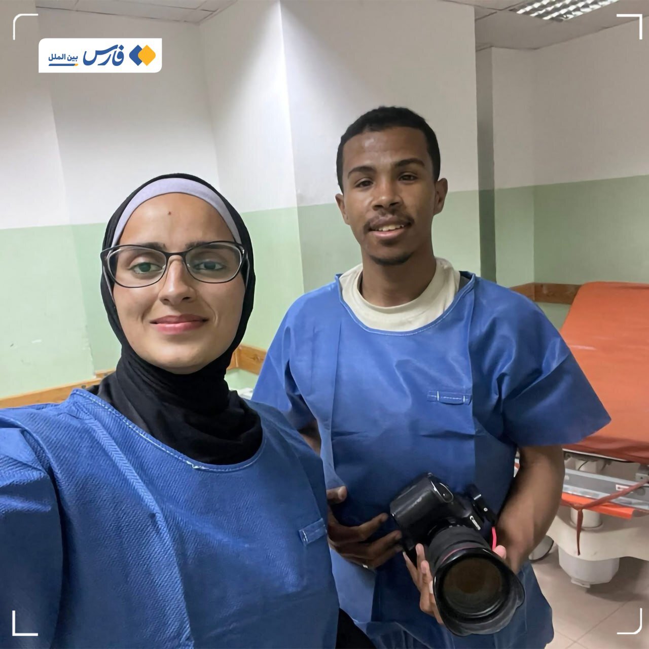 عکاس غزهای که به جای لباس دامادی کفن به تن کرد + ویدئو و تصاویر