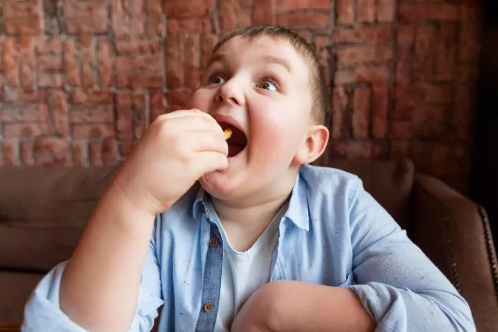 علت چاقی کودکان و راههای درمان آن