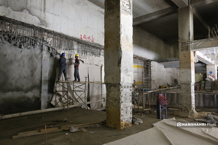 پروژه پارکینگ طبقاتی نیایش