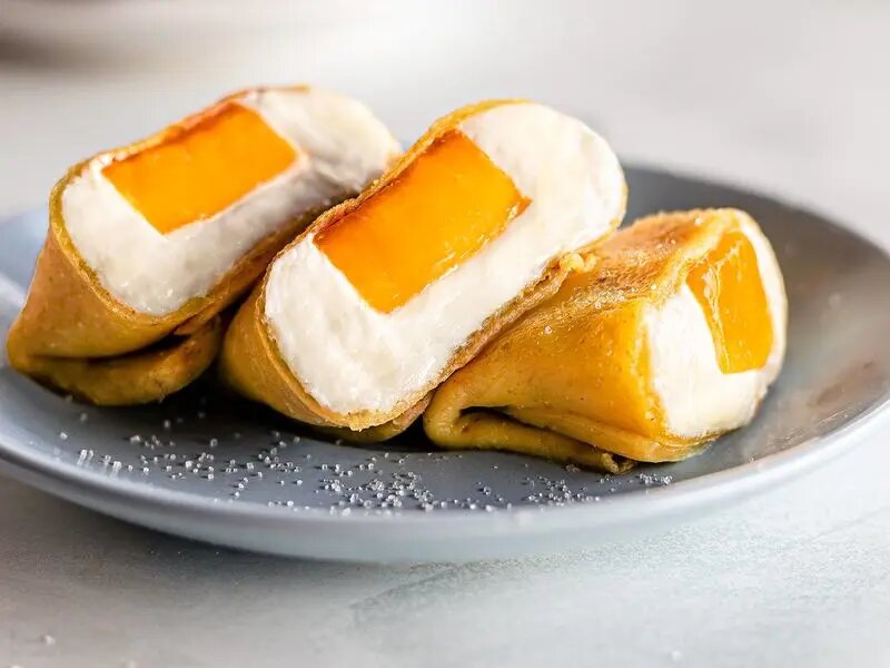 پنکیک انبه هنگ کنگی؛ میان وعده خوشمزه و محبوب