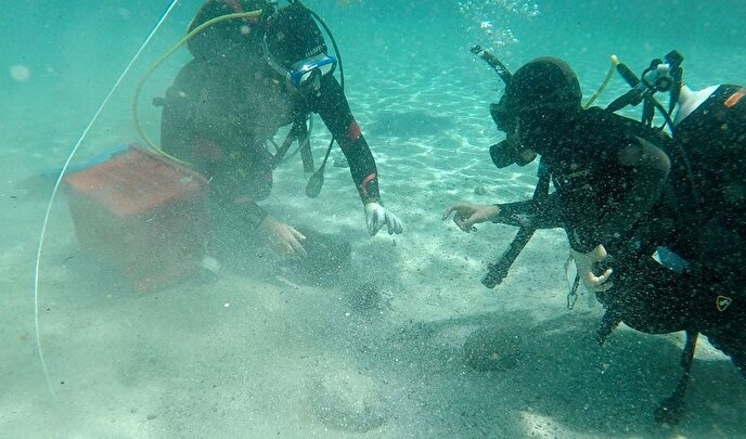 شیرجه اتفاقی روی گنج ۱۷۰۰ ساله عکس