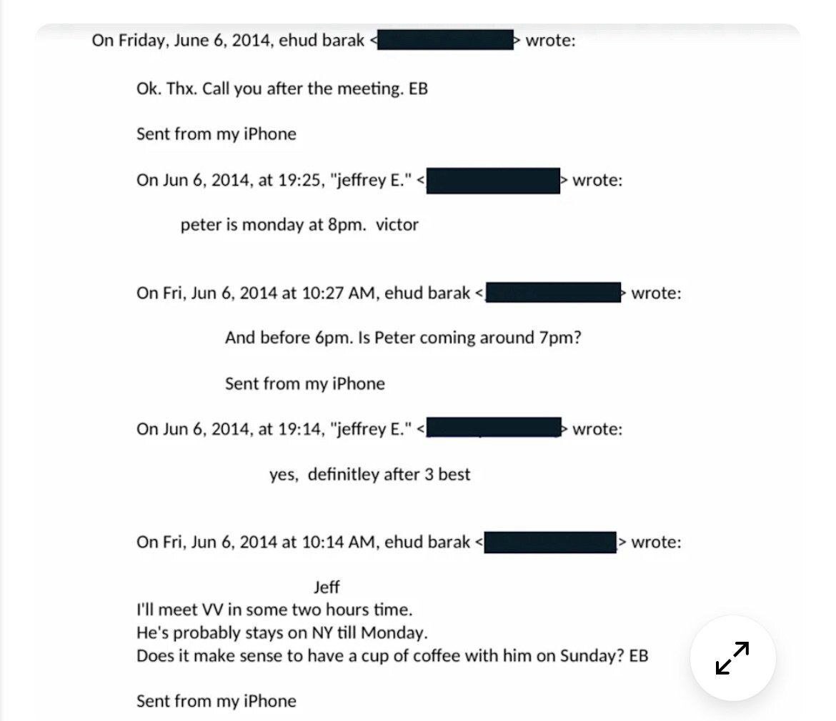 افشای ایمیلهای نخستوزیر سابق اسرائیل به دلال جنجالی ترامپ + تصاویر