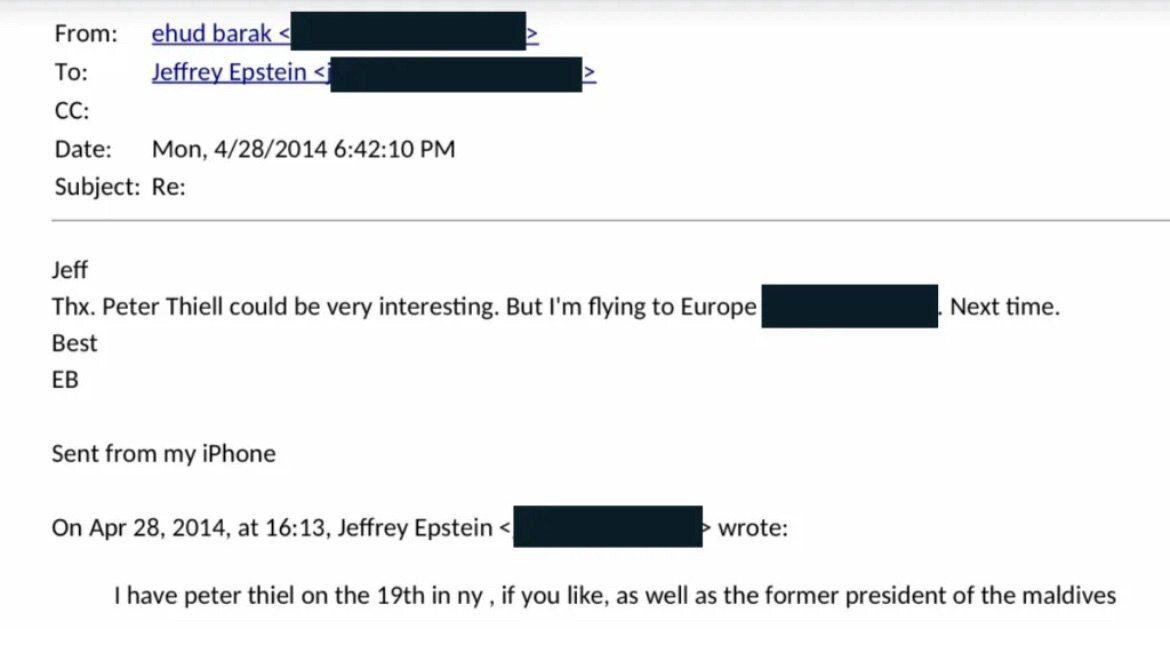 افشای ایمیلهای نخستوزیر سابق اسرائیل به دلال جنجالی ترامپ + تصاویر