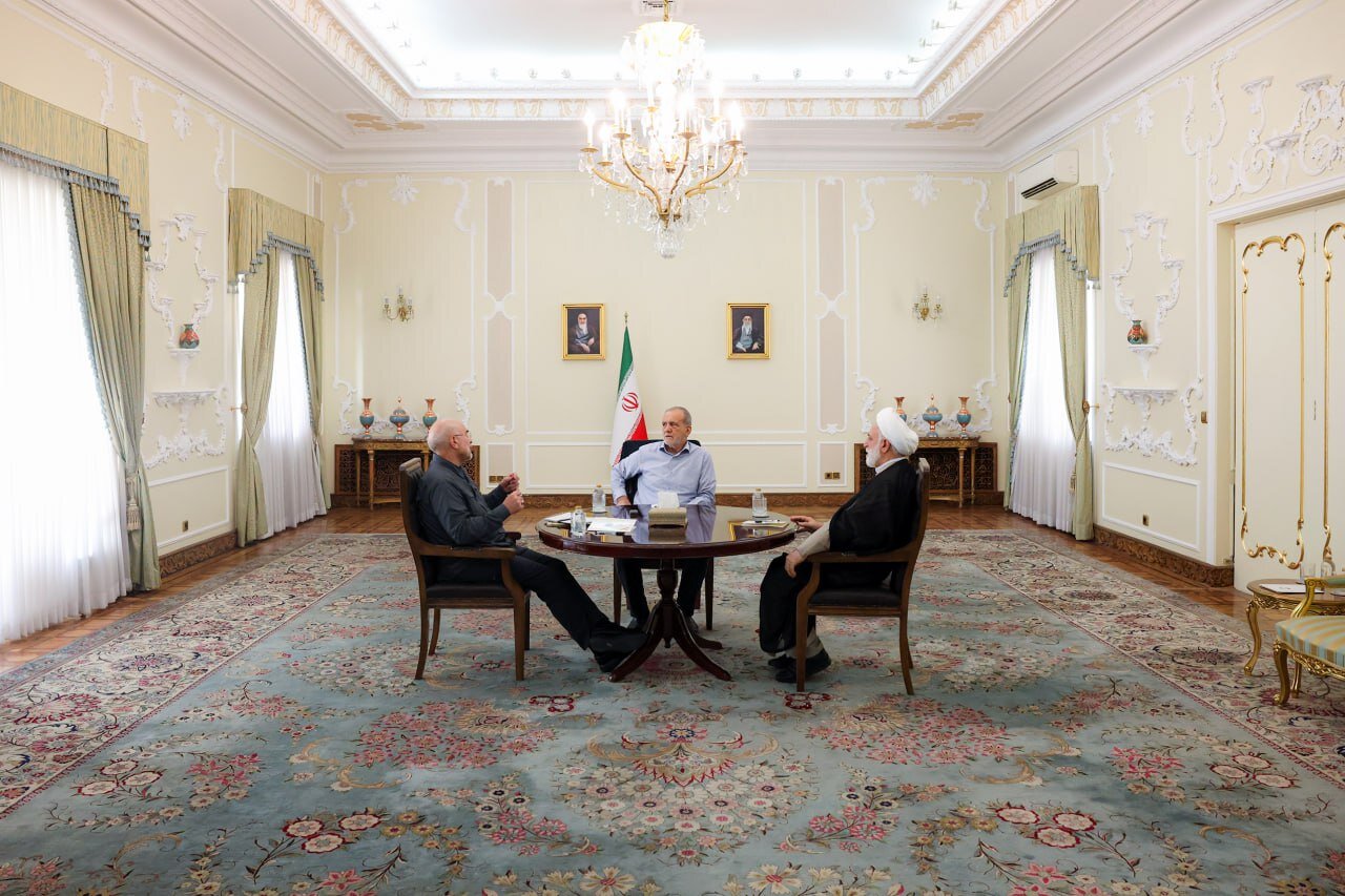 جلسه سران قوا به میزبانی رئیس‌جمهور برگزار شد | تصاویر