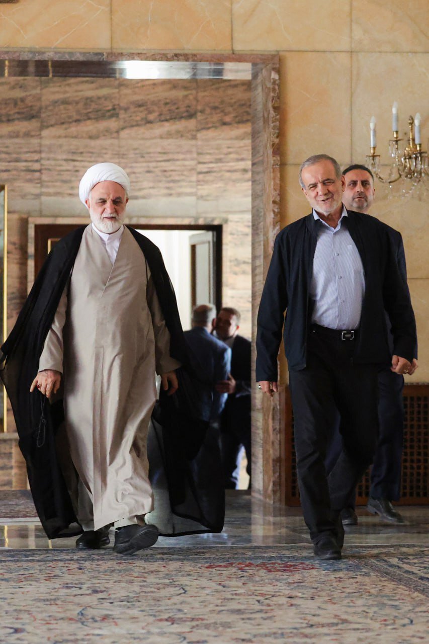 جلسه سران قوا به میزبانی رئیس‌جمهور برگزار شد | تصاویر