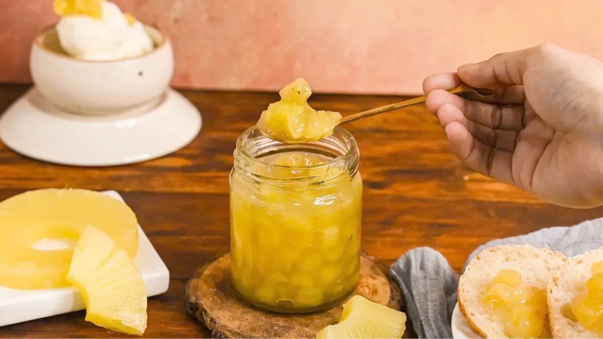 طرز تهیه کمپوت آناناس خانگی؛ خوش‌طعم و بدون مواد نگهدارنده