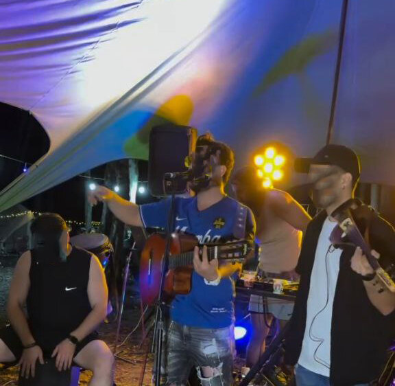 دی جی در جنگل‌های شمال- کمپ موسیقی محور