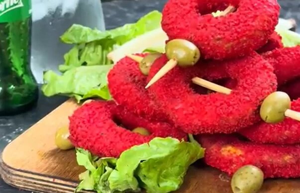 دونات مرغ خوشمزه ؛ فینگر فود متفاوت و آسان