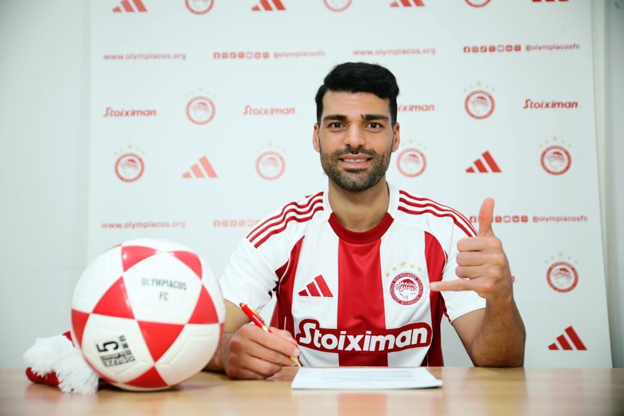 دلبری طارمی در اولین بازی برای المپیاکوس + ویدئو | ۲ گل برای مهدی در اولین گام طارمی المپیاکوس