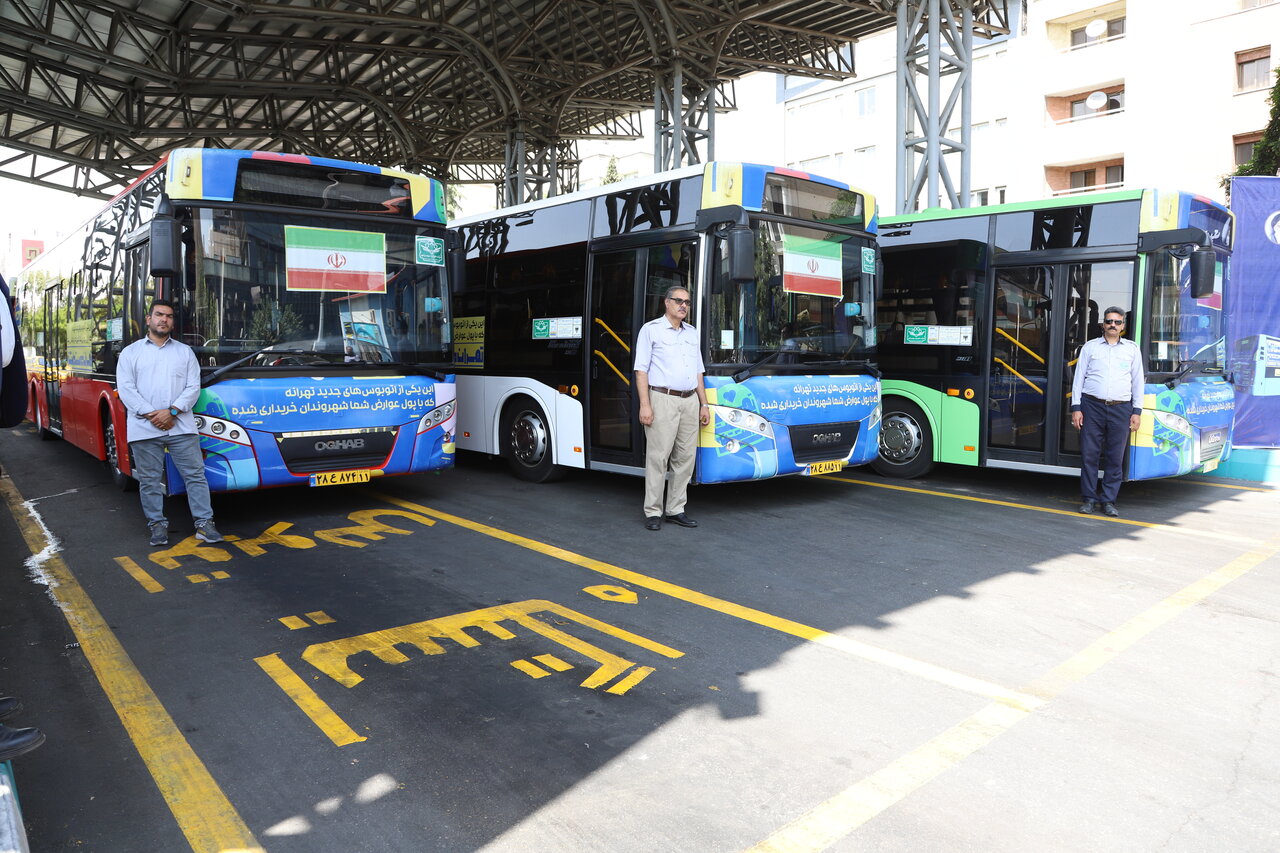 اتوبوس‌های تازه‌نفس در پایتخت