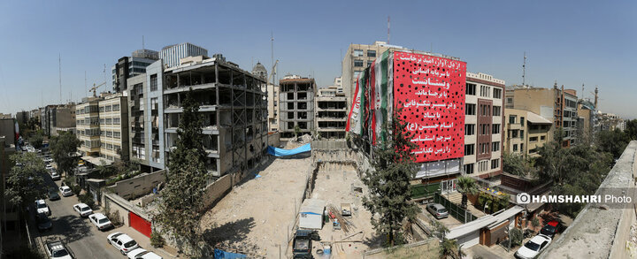 بازسازی ساختمان‌های آسیب دیده در جنگ ۱۲ روزه