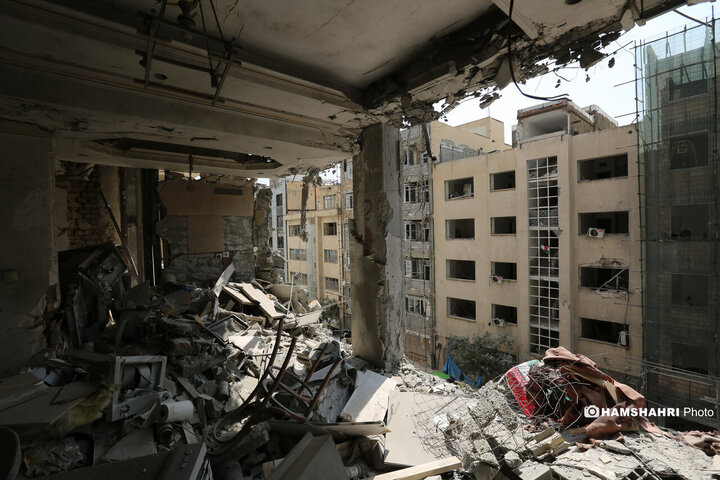 بازسازی ساختمان‌های آسیب دیده در جنگ ۱۲ روزه