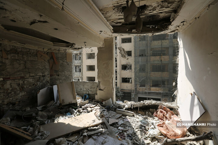 بازسازی ساختمان‌های آسیب دیده در جنگ ۱۲ روزه