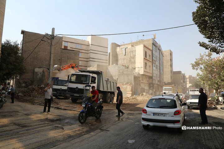 تعریض خیابان شهید مرتضی زندیه