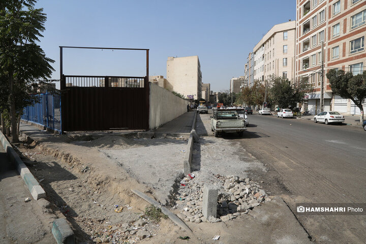 تعریض خیابان شهید مرتضی زندیه