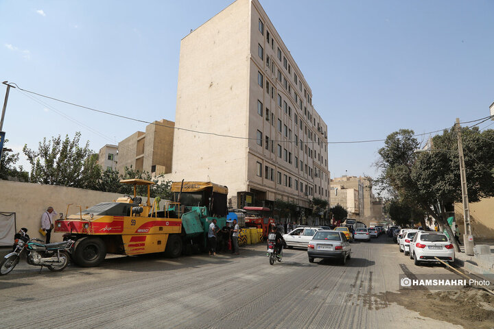 تعریض خیابان شهید مرتضی زندیه