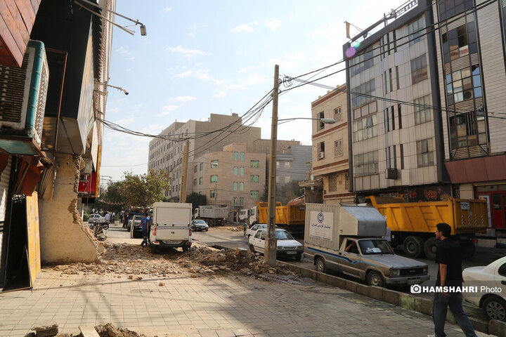تعریض خیابان شهید مرتضی زندیه