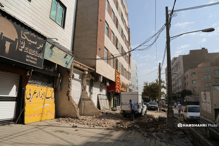 تعریض خیابان شهید مرتضی زندیه