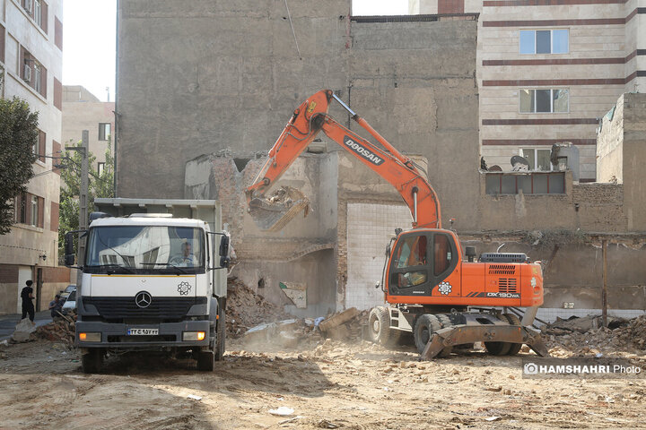 تعریض خیابان شهید مرتضی زندیه